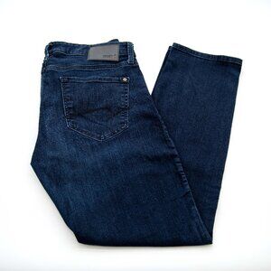 Mavi Marcus Slim Straight Jeans / Dark Wash Blue / 32x30